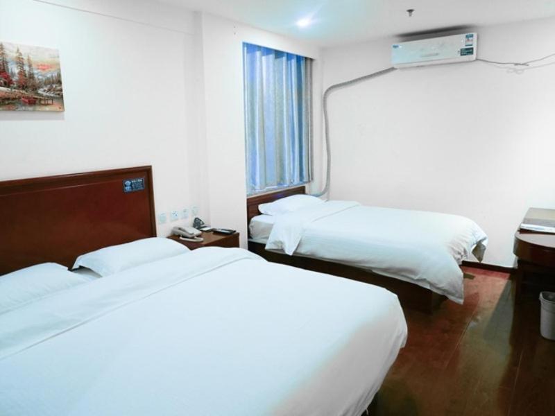 Greentree Inn Gaobeidian City Jingguang South Street Railway Station Express Hotel Bagian luar foto